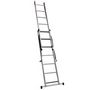 Voir la diapositive 2 : HAILO Echelle transformable HobbyStep 2x7 échelons - 4m07