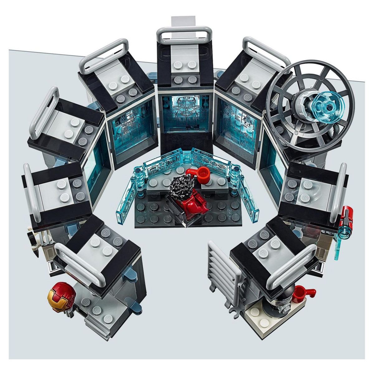 LEGO Marvel 76125 - La salle des armures d'Iron Man