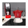 Voir la diapositive 4 : BIALETTI Cafetière italienne Moka induction 6 tasses RED
