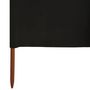 Voir la diapositive 5 : VIDAXL Paravent 6 panneaux Tissu 800 x 160 cm Noir