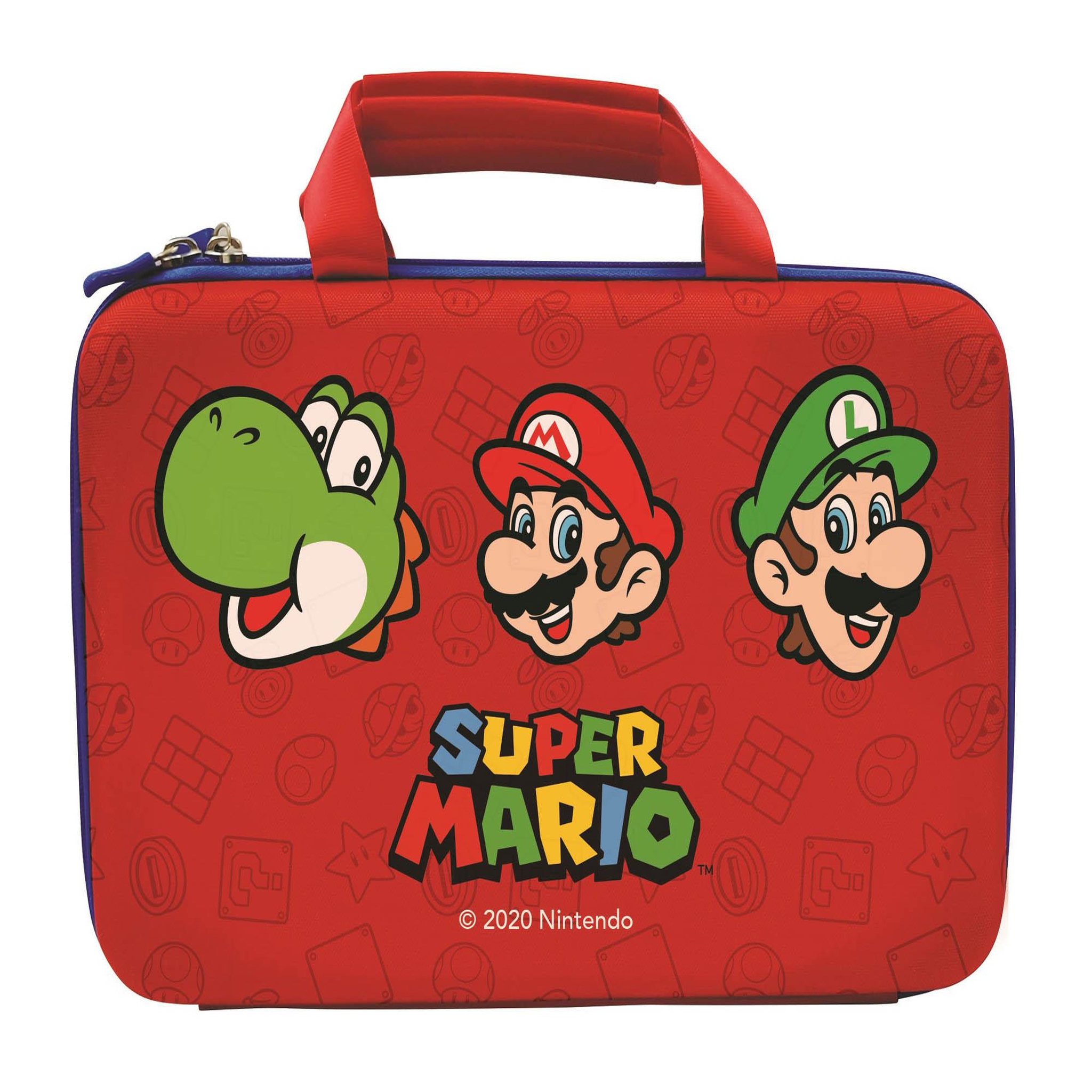 Voir la diapositive 2 : Lexibook Sacoche de transport Super Mario pour consoles portables et tablettes 10