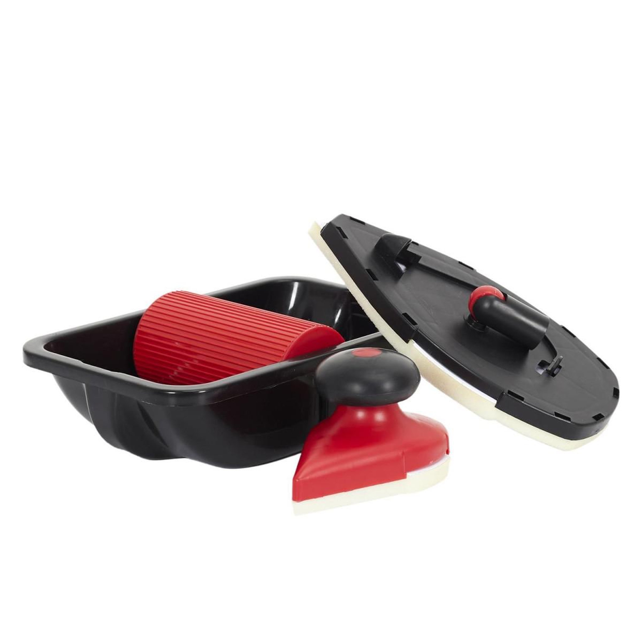 Je cherche une idee Kit de peinture  sans bavure  22cm rouge & noir