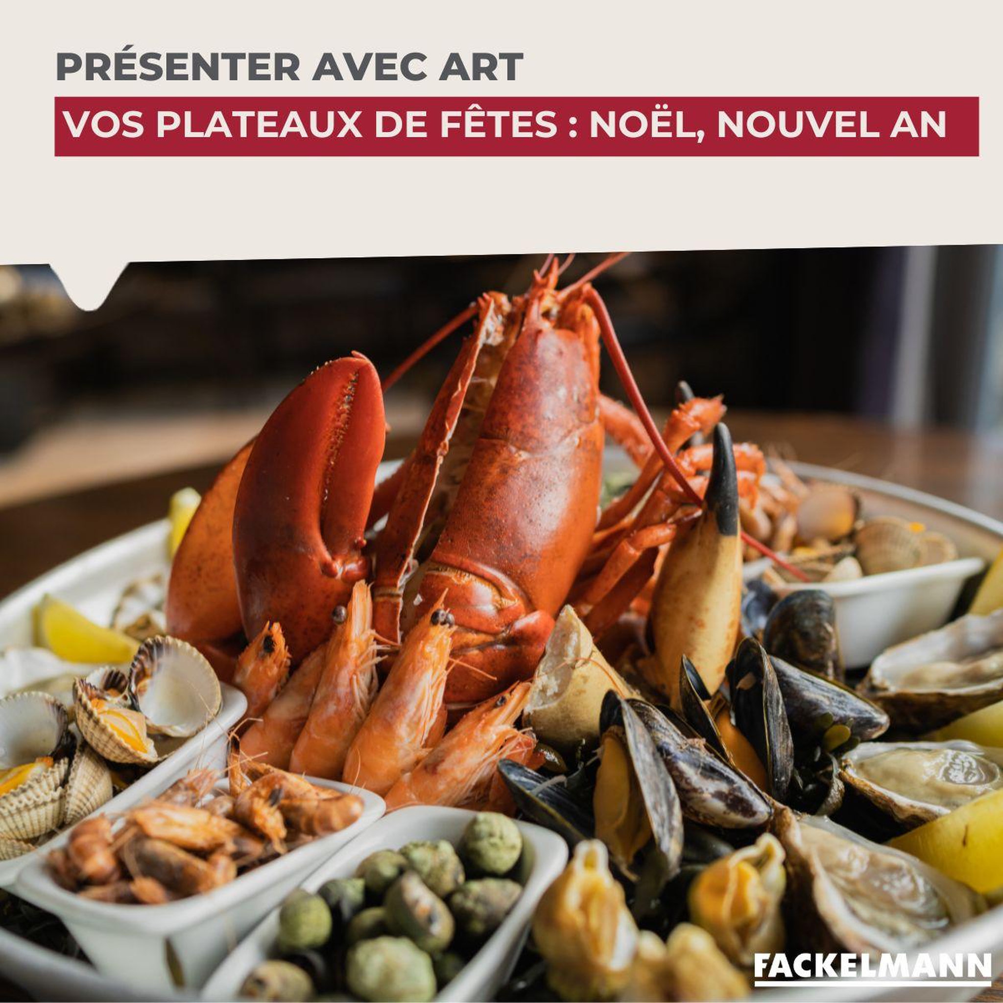 Voir la diapositive 4 : Fackelmann Support pour plateau de fruits de mer fackelmann