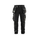 BLAKLADER Pantalon de travail artisan + stretch noir T42 BLÅKLÄDER 159918609900C48