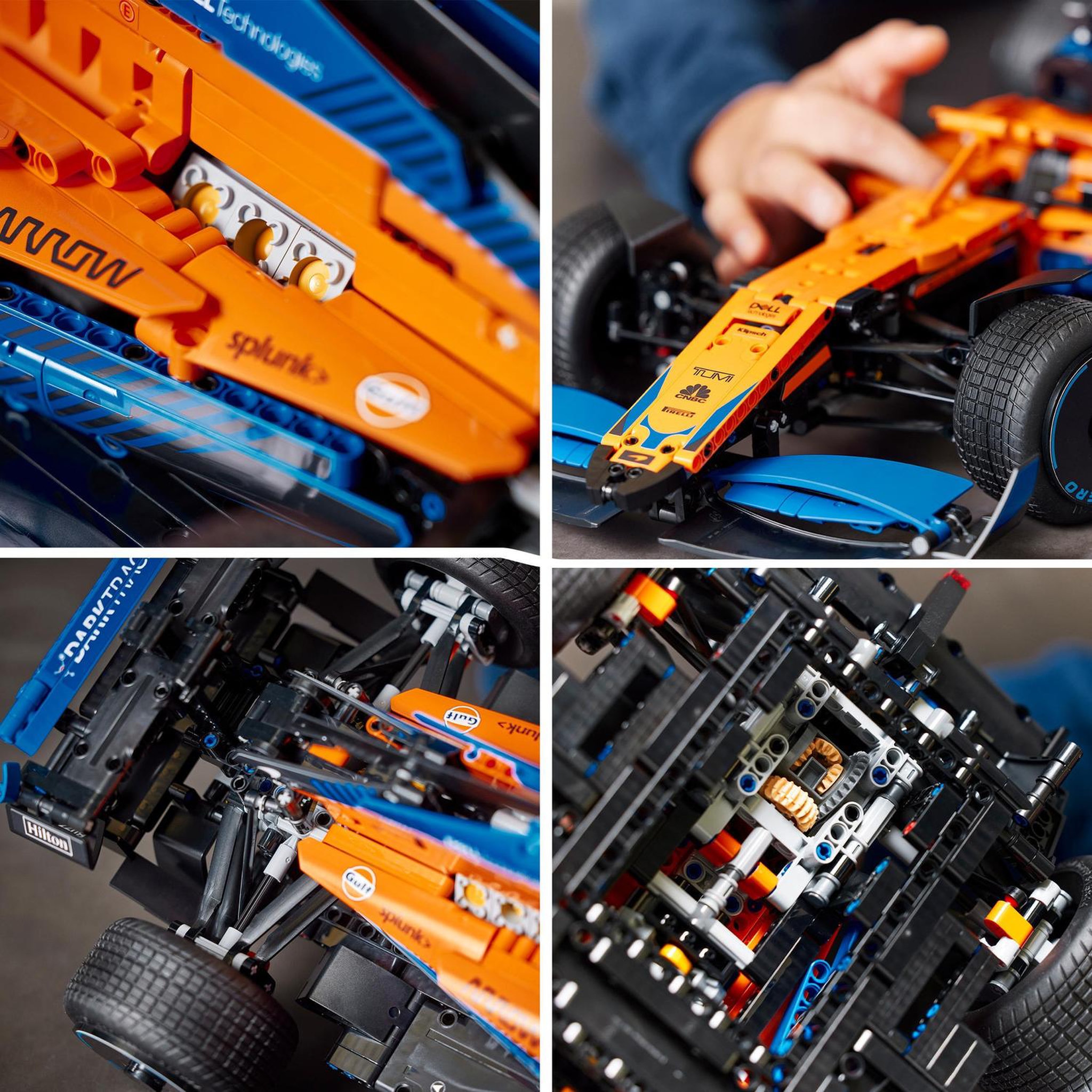 Voir la diapositive 5 : LEGO Technic 42141 La Voiture de Course McLaren Formula 1 2022 Maquette Adulte