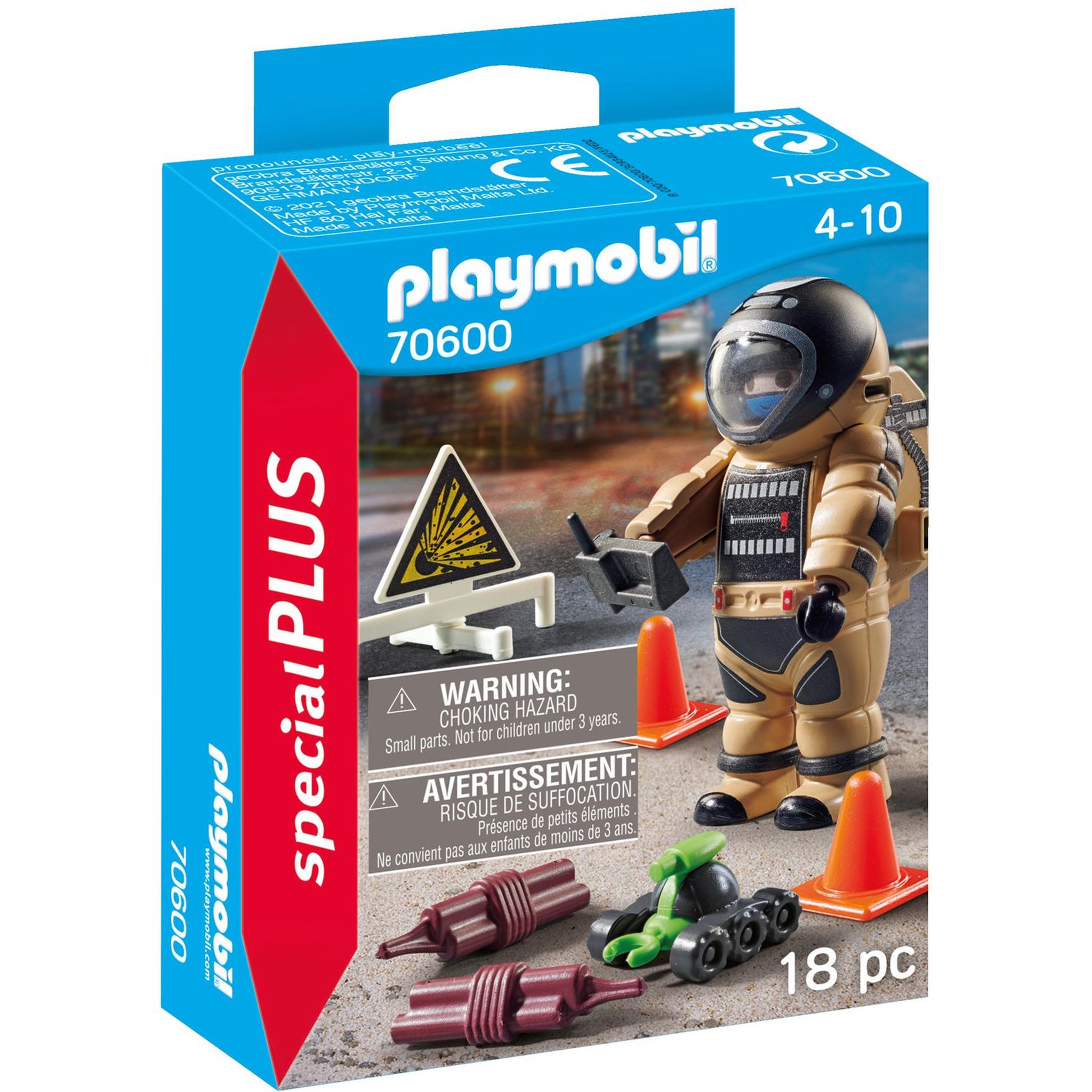 PLAYMOBIL 70600 - Special Plus Démineur
