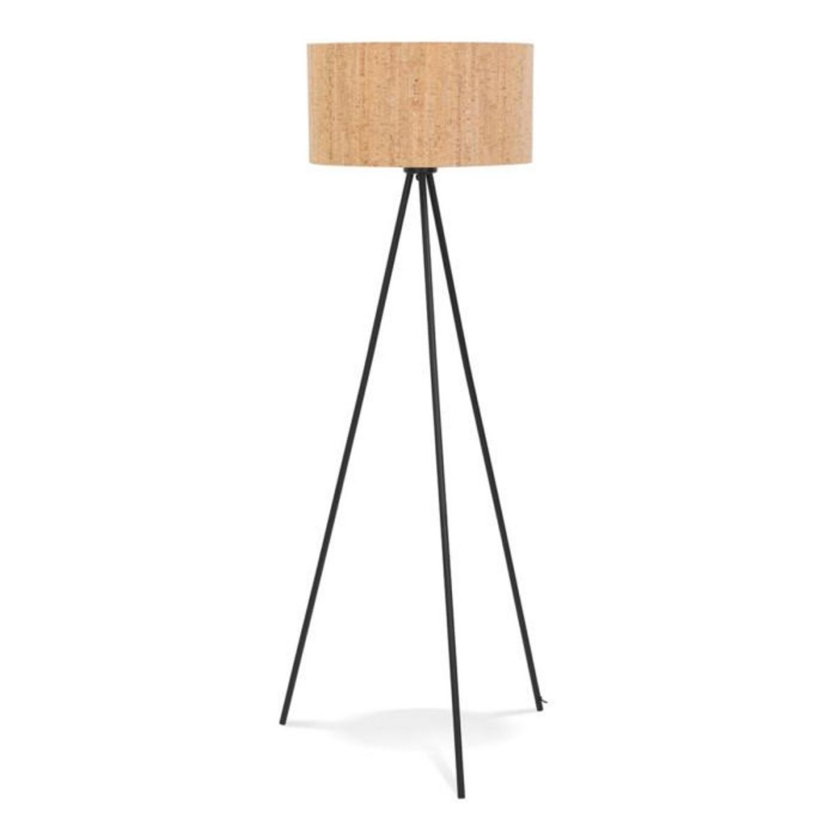 Paris Prix Lampadaire Trépied en Liège  Rene  145cm Naturel