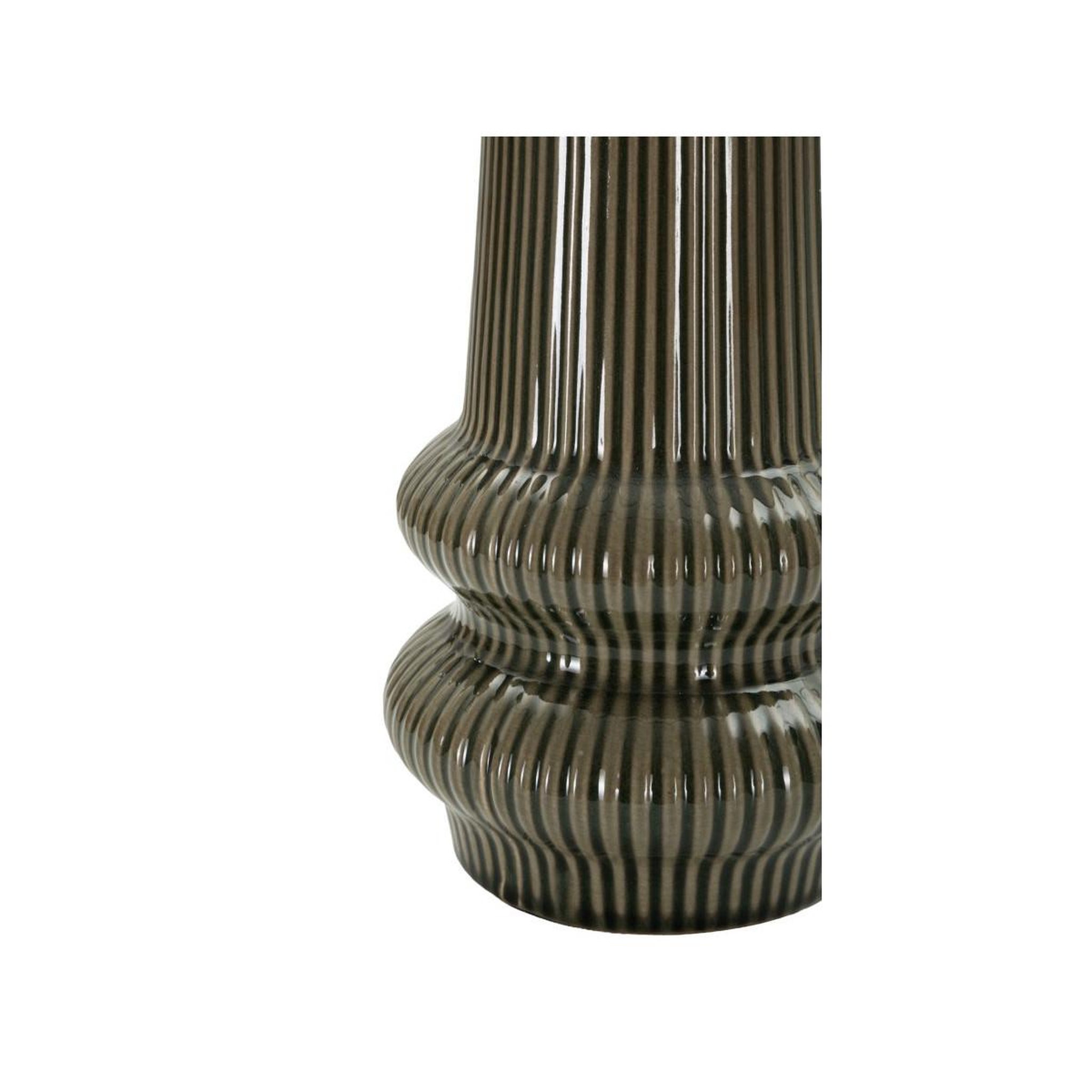 Voir la diapositive 3 : Paris Prix Lampe à Poser en Céramique  Harmony  41cm Vert
