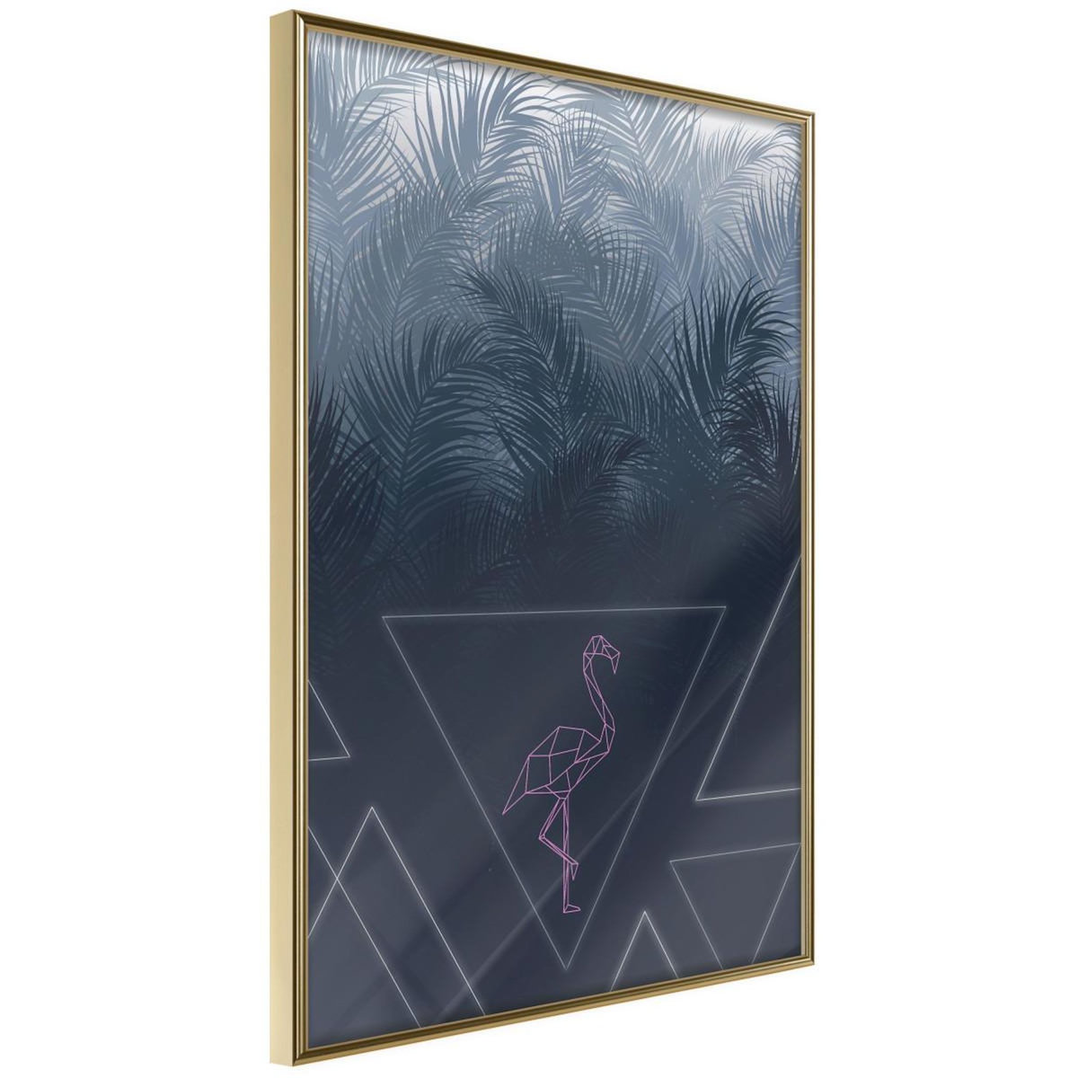 Paris Prix Affiche Murale Encadrée  Geometric Jungle