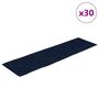 Voir la diapositive 2 : VIDAXL Tapis d'escalier auto-adhesifs 30 pcs bleu 76x20 cm