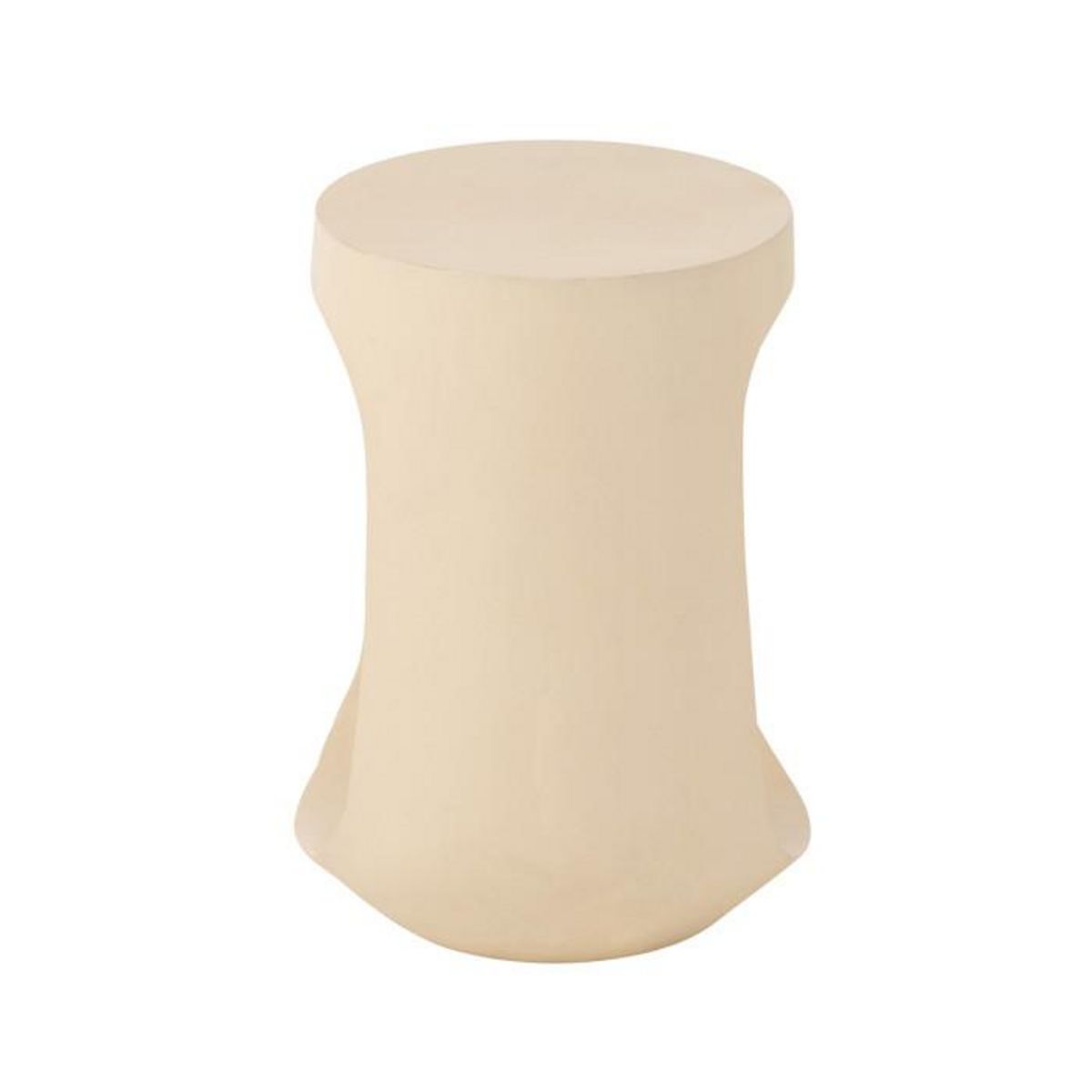 Paris Prix Table d'Appoint Design en Bois  Cave  46cm Beige