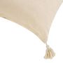 Voir la diapositive 3 : Paris Prix Coussin Déco Avec Pompons  Majestia  45x45cm Beige