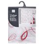 Voir la diapositive 4 : Paris Prix Paire de Voilages  Hoops  60x160cm Rouge
