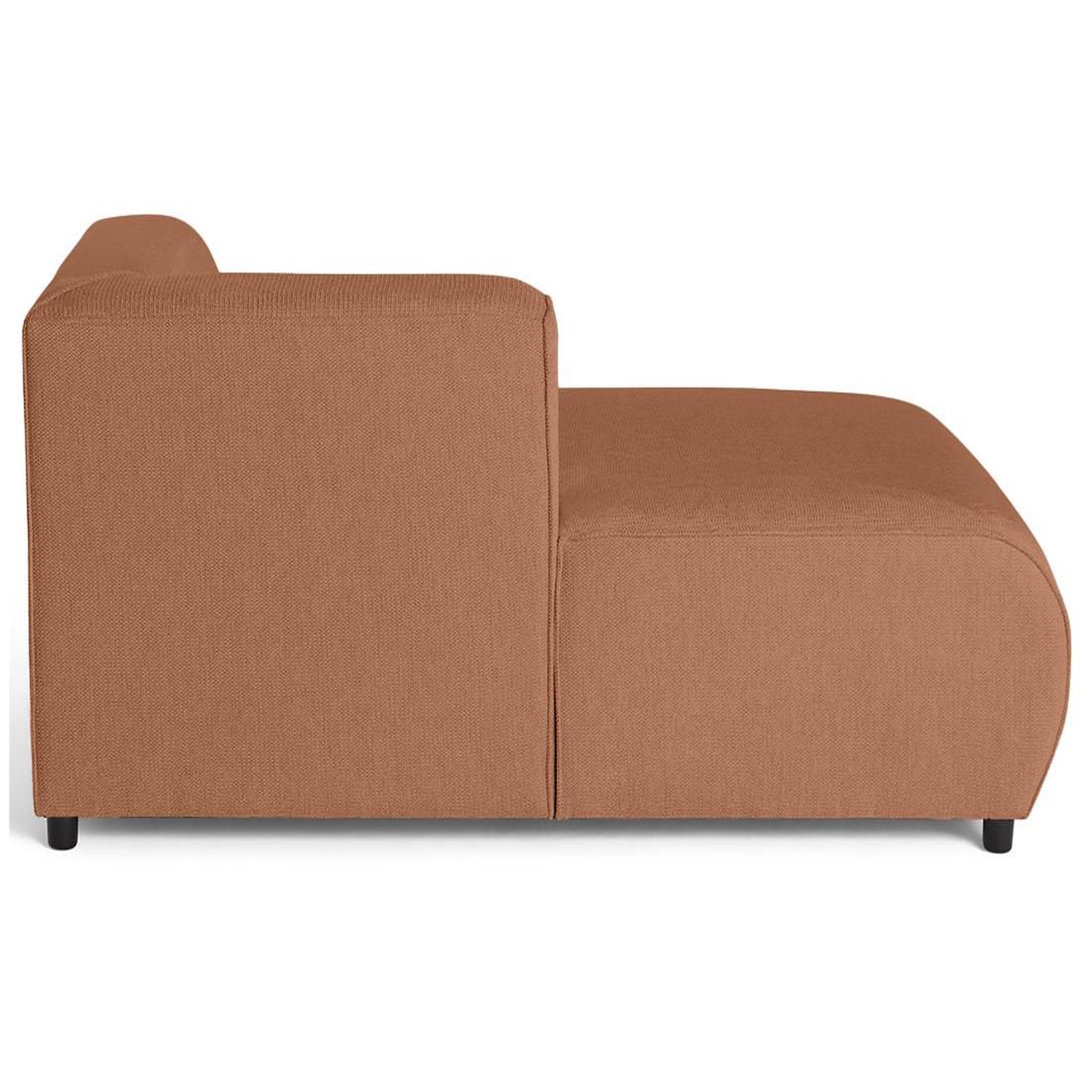 Voir la diapositive 6 : LISA DESIGN Suaro - module d'assise méridienne gauche en tissu texturé