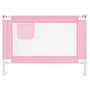 Voir la diapositive 3 : VIDAXL Barriere de securite de lit enfant Rose 90x25 cm Tissu