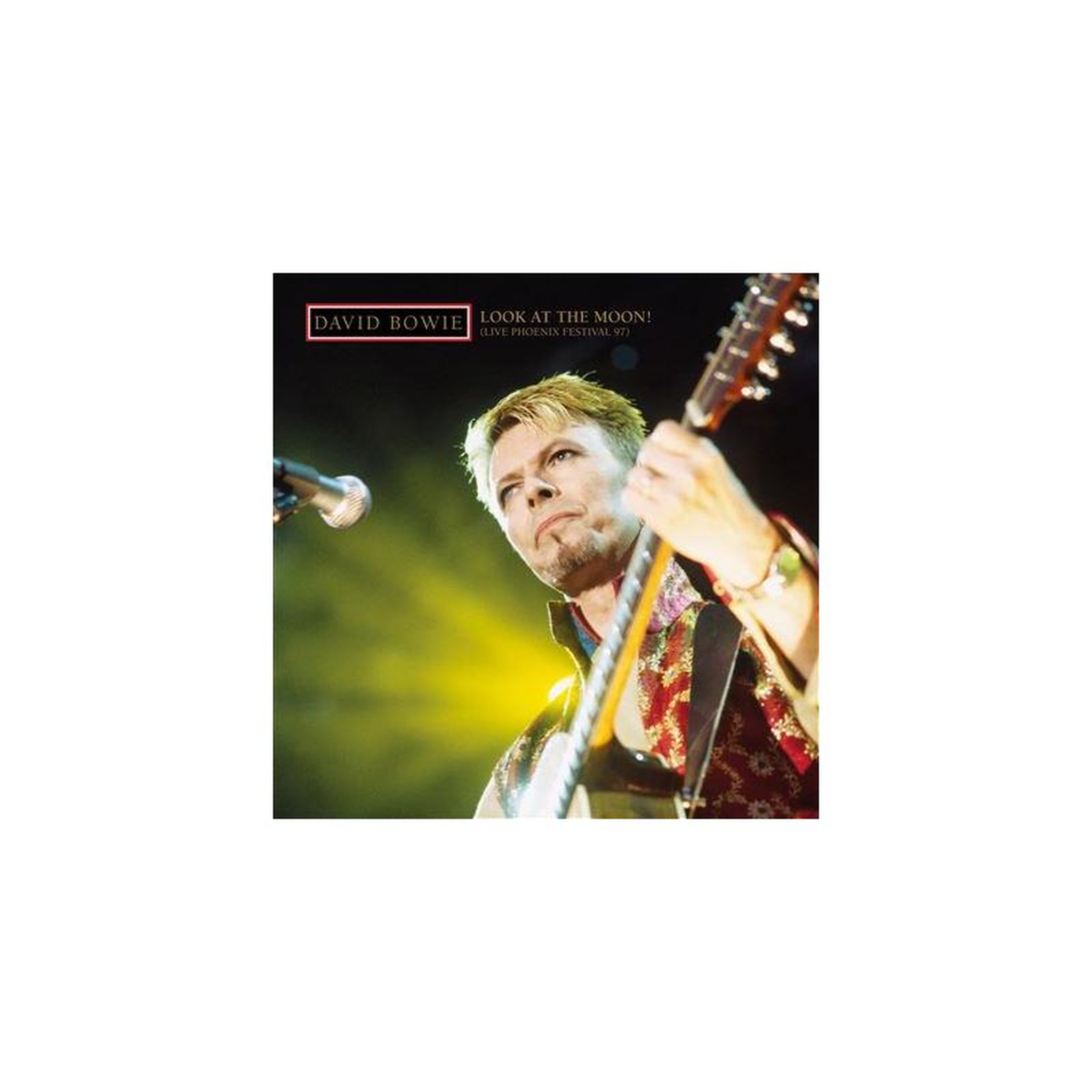 Triple vinyle noir david bowie « look at the moon ! » live phoenix festival 97, édition reissue