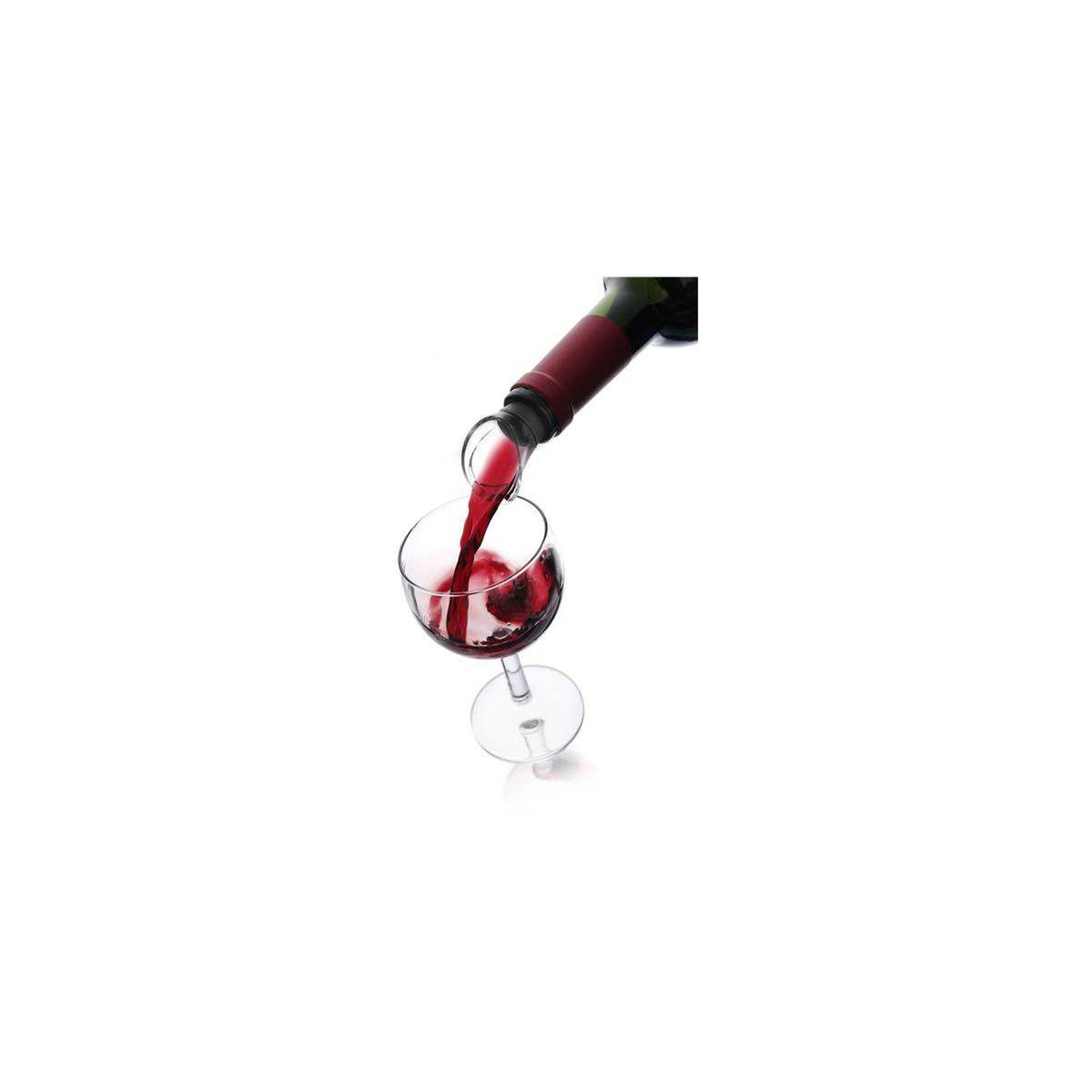 Voir la diapositive 3 : VACUVIN Bec verseur anti-gouttes Noir lot de 2