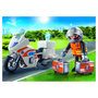 Voir la diapositive 2 : PLAYMOBIL 70051 - City Life - Urgentiste et moto