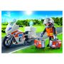 Voir la diapositive 2 : PLAYMOBIL 70051 - City Life - Urgentiste et moto