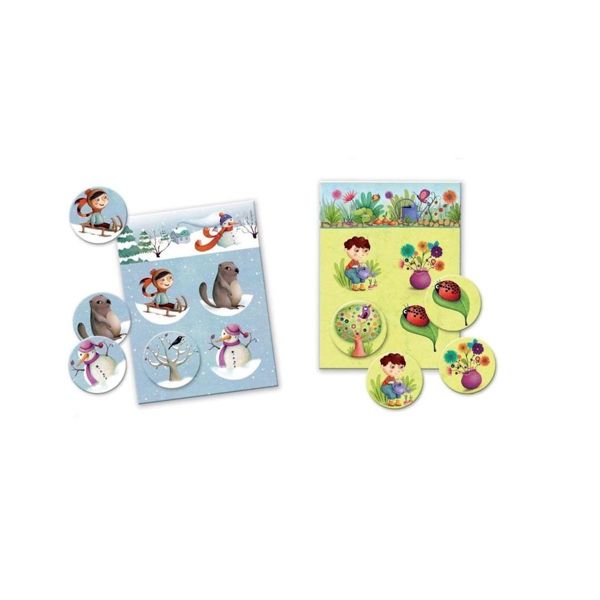 Djeco Loto des tout-petits 4 saisons
