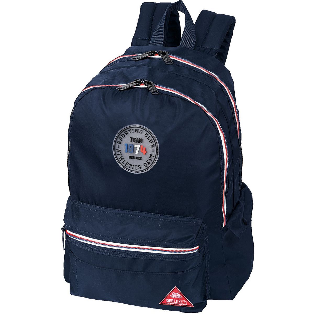 deeluxe Sac à dos 2 compartiments bleu foncé Team 1974 DEELUXE