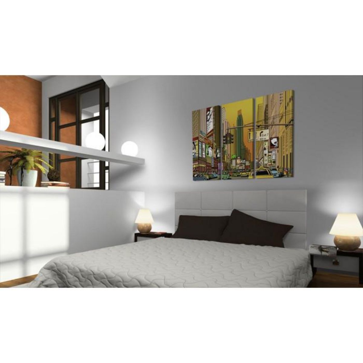 Paris Prix Tableau Imprimé  Cartoon NYC