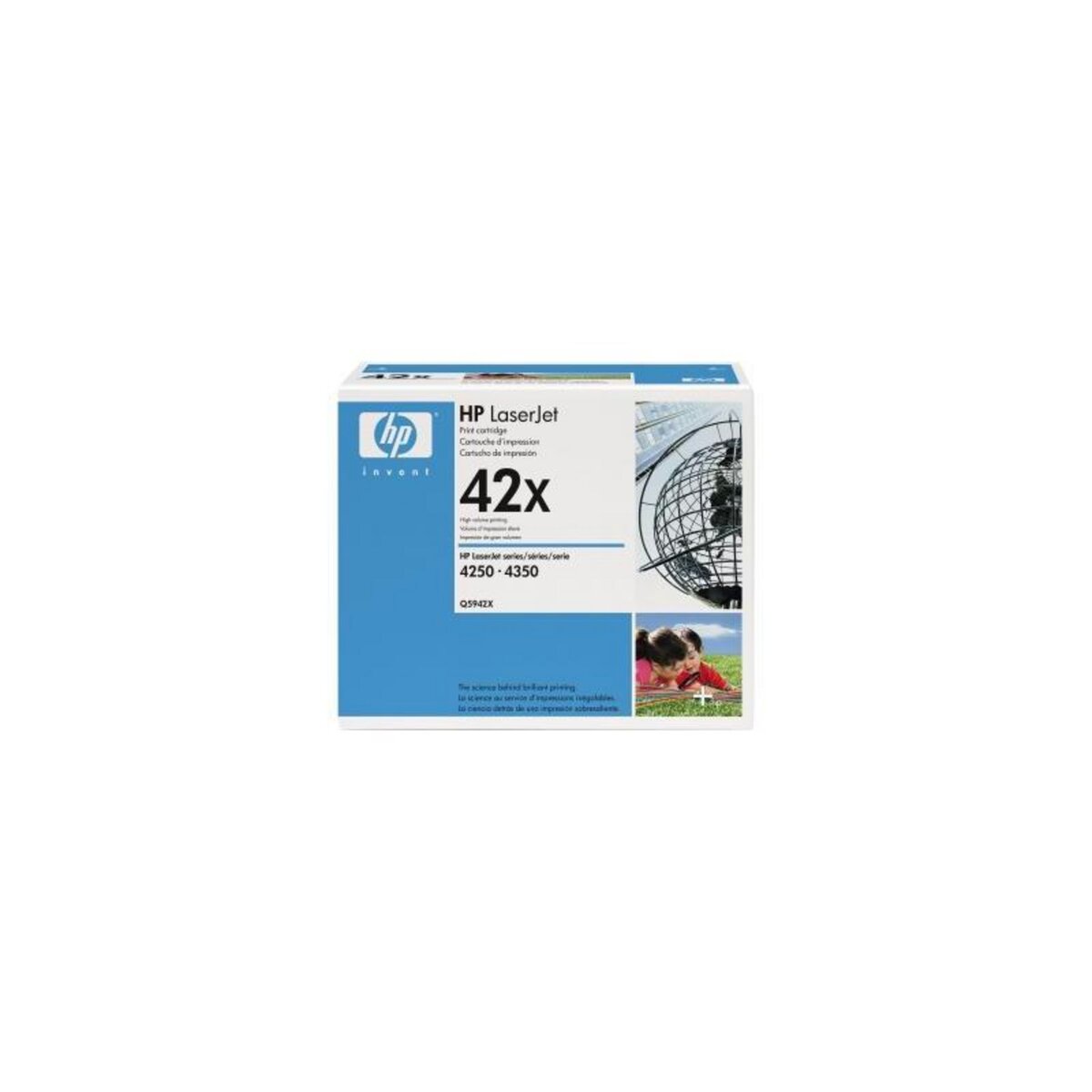 HP HP Cartridge No 42X HP42X HP 42X Black Schwarz HC (Q5942X)