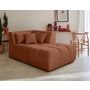 Voir la diapositive 5 : LISA DESIGN Caracas - canapé modulable d'angle droit - 5 places - en tissu