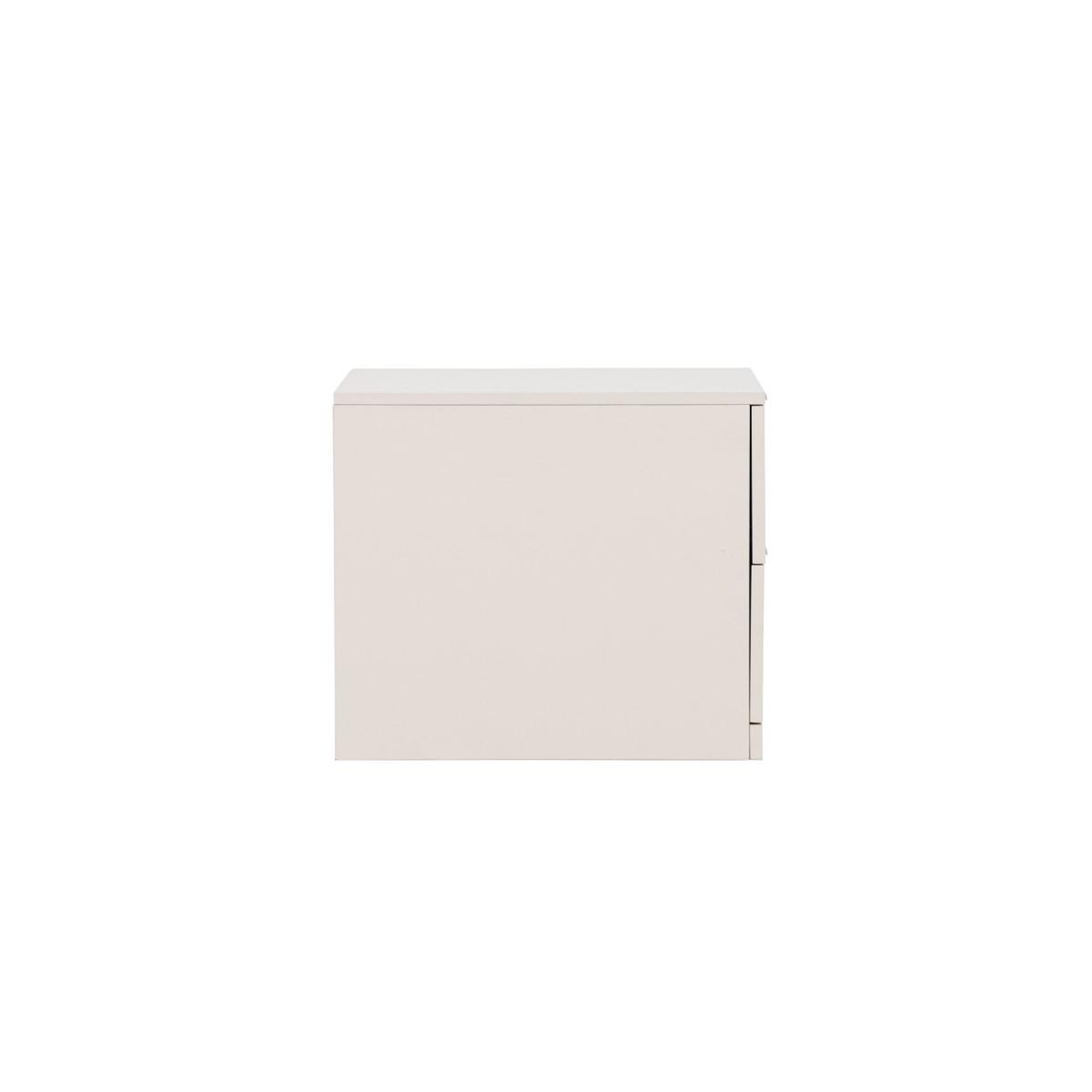 Voir la diapositive 4 : Paris Prix Table de chevet 2 tiroirs  nice  52cm beige
