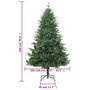 Voir la diapositive 6 : VIDAXL Sapin de Noël artificiel Vert 180 cm PVC et PE