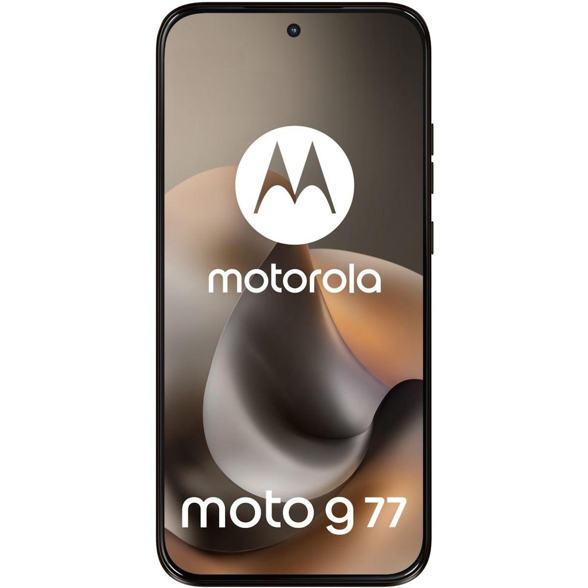 MOTOROLA Smartphone Pack G77 256Go Noir + Watch Noir