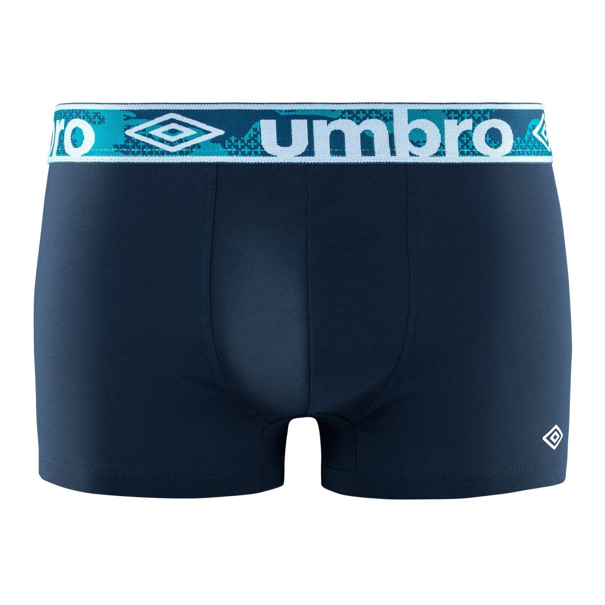 Voir la diapositive 3 : UMBRO Lot de 5 Boxers coton homme uni