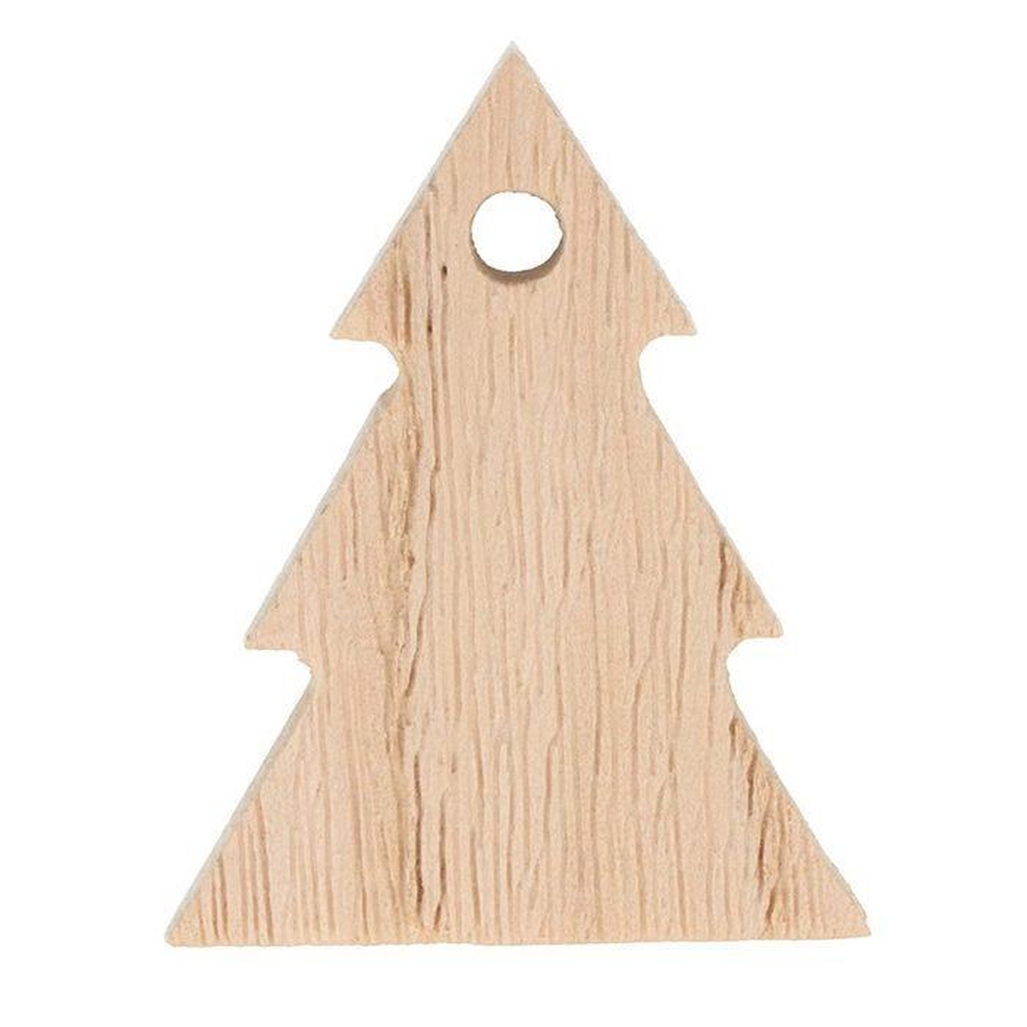 Voir la diapositive 1 : Artemio Guirlande 10 sapins en bois 5 cm