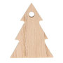 Voir la diapositive 1 : Artemio Guirlande 10 sapins en bois 5 cm