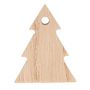 Voir la diapositive 1 : Artemio Guirlande 10 sapins en bois 5 cm