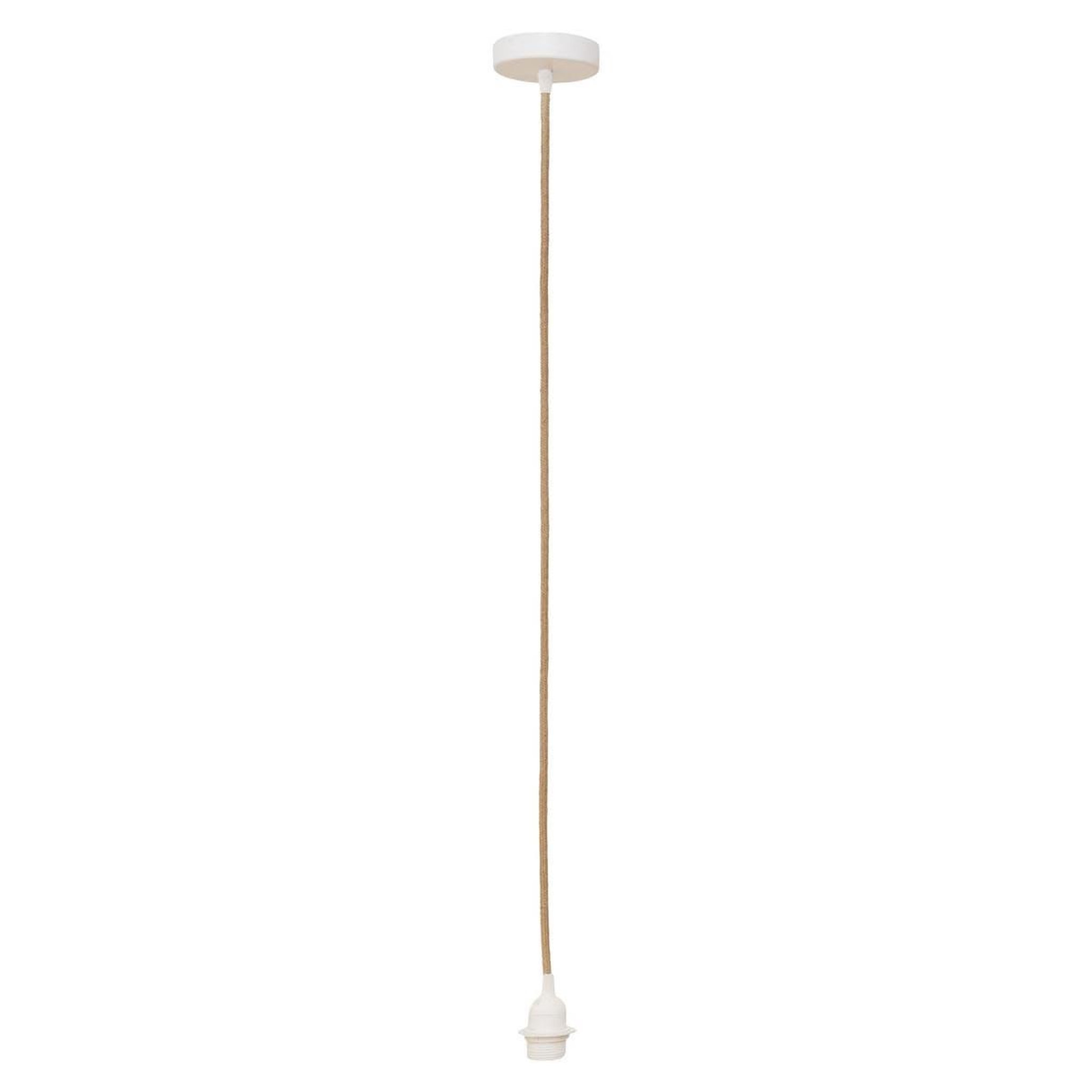 Voir la diapositive 3 : ATMOSPHERA Cordon électrique pour suspension  noe  100cm beige