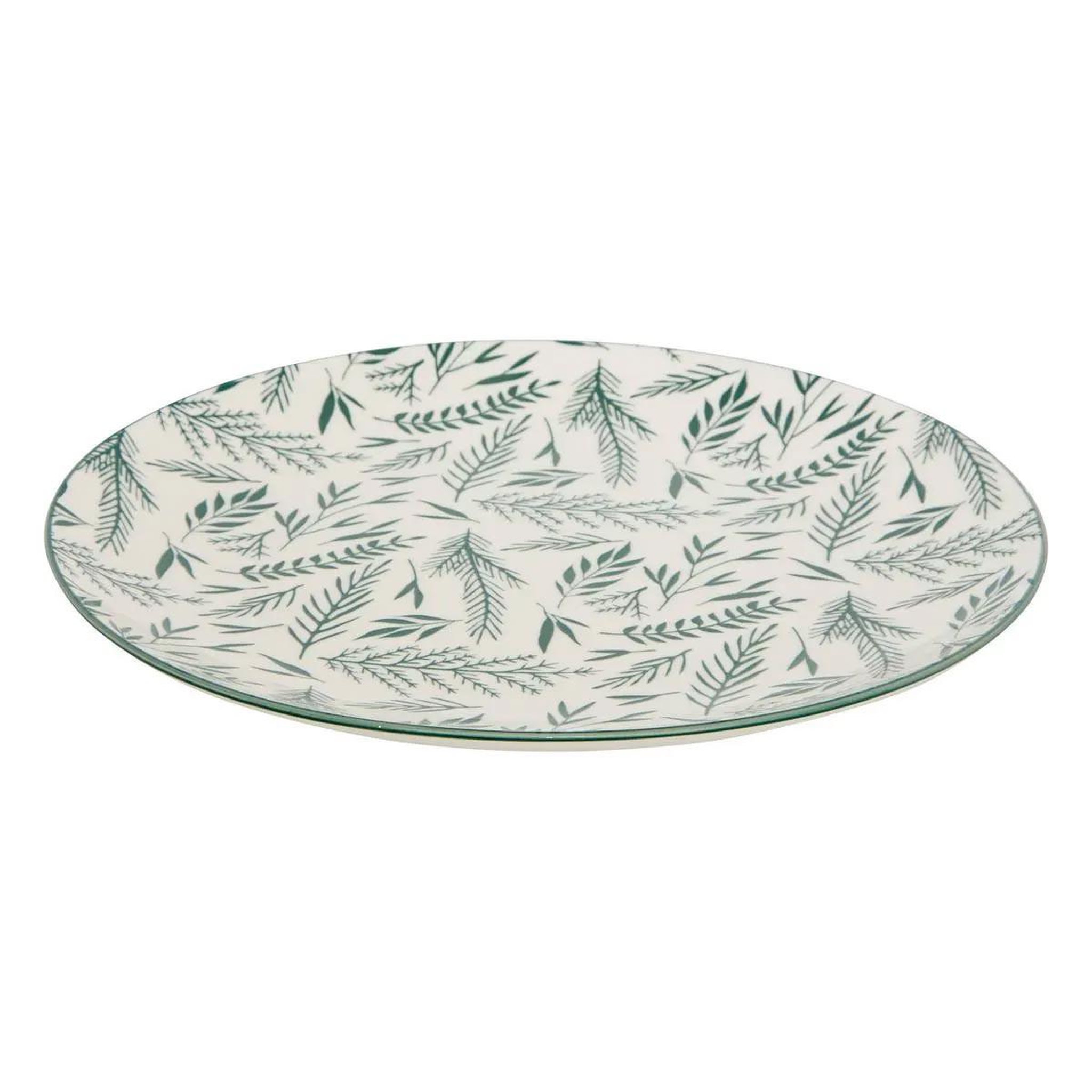 Voir la diapositive 5 : SECRET DE GOURMET Service de table 12 pièces  agathe  26cm vert