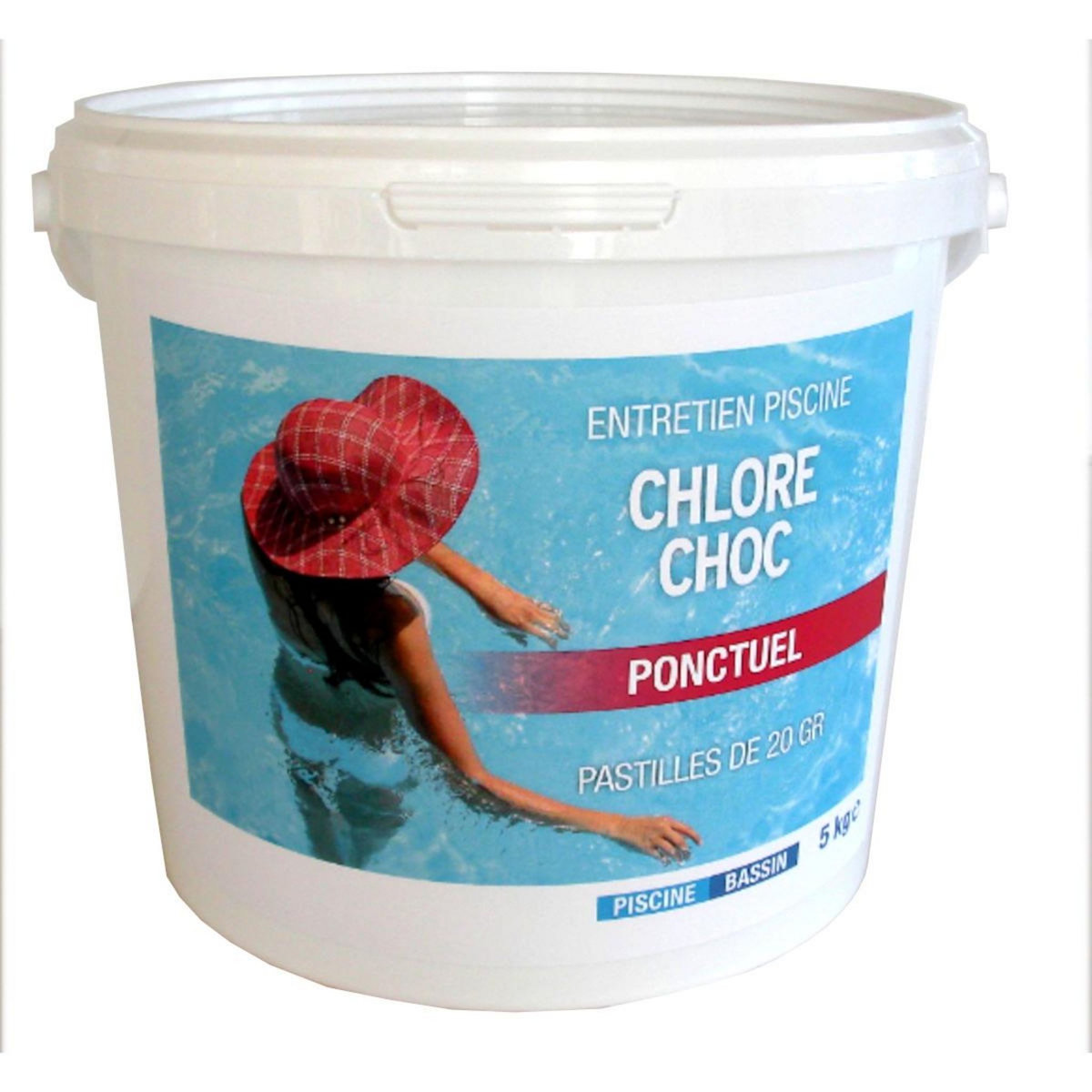 Nmp Chlore choc pastille 20g 5kg - 35025bcm