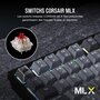 Voir la diapositive 4 : Corsair Clavier gamer sans fil K65 PLUS Wireless