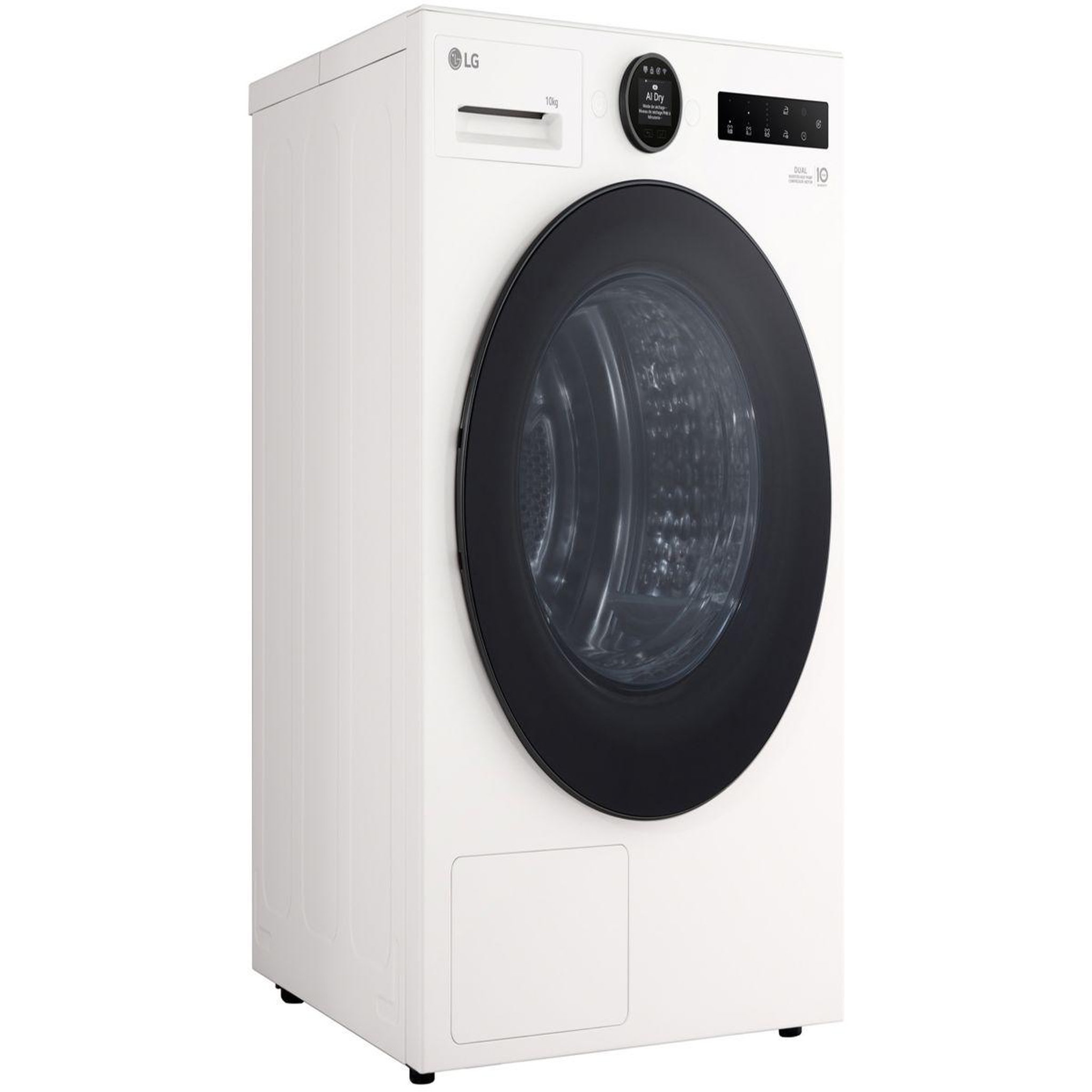 Voir la diapositive 2 : LG Sèche linge pompe à chaleur RH0X76WH 10kg - Capacité géante XXL & Ultra-silencieux & Connecté