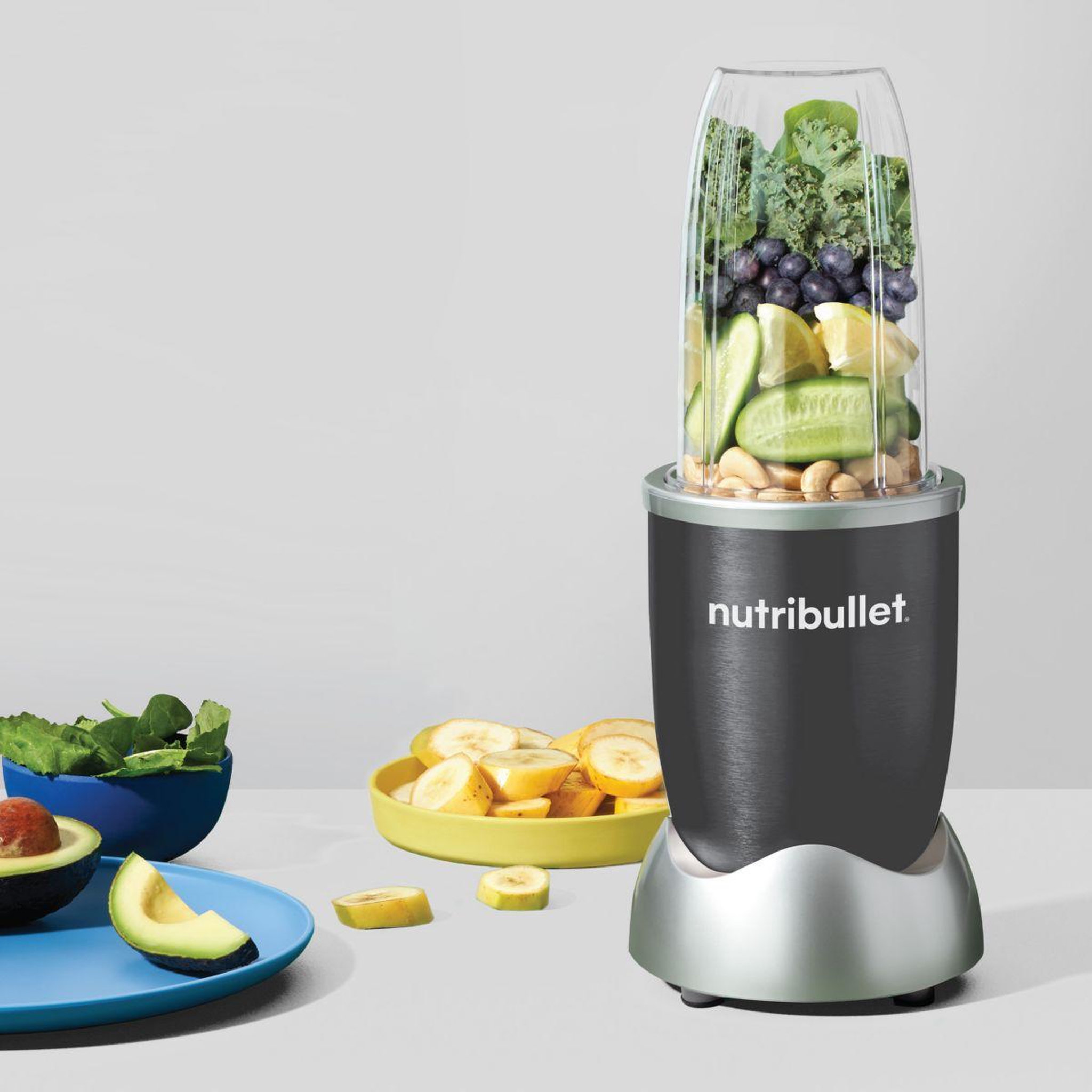 Voir la diapositive 3 : nutribullet Blender nb505dg original 500 gris 2 accessoires