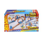 Hot Wheels Circuit Hot Wheels Track Creator Triple Loop Frenzy