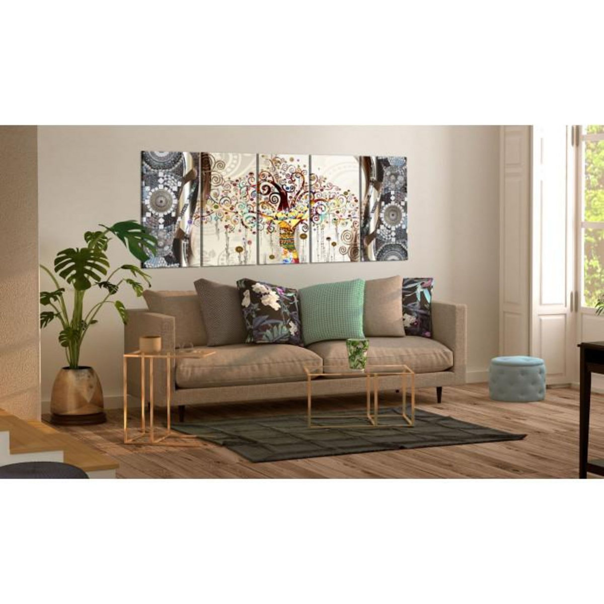 Paris Prix Tableau Imprimé  Tree & Mosaic