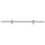 Voir la diapositive 3 : VIDAXL Etageres murales 2 pcs Verre 60x10 cm 8 mm