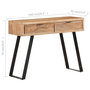 Voir la diapositive 6 : VIDAXL Table console 100x35x76 cm Bois d'acacia avec bord naturel