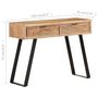 Voir la diapositive 6 : VIDAXL Table console 100x35x76 cm Bois d'acacia avec bord naturel