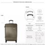 Voir la diapositive 2 : TRUCK Valise cabine passe-partout rigide 55cm