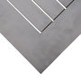 Voir la diapositive 5 : VIDAXL Table de jardin Gris 200x100x75 cm Bois d'acacia solide
