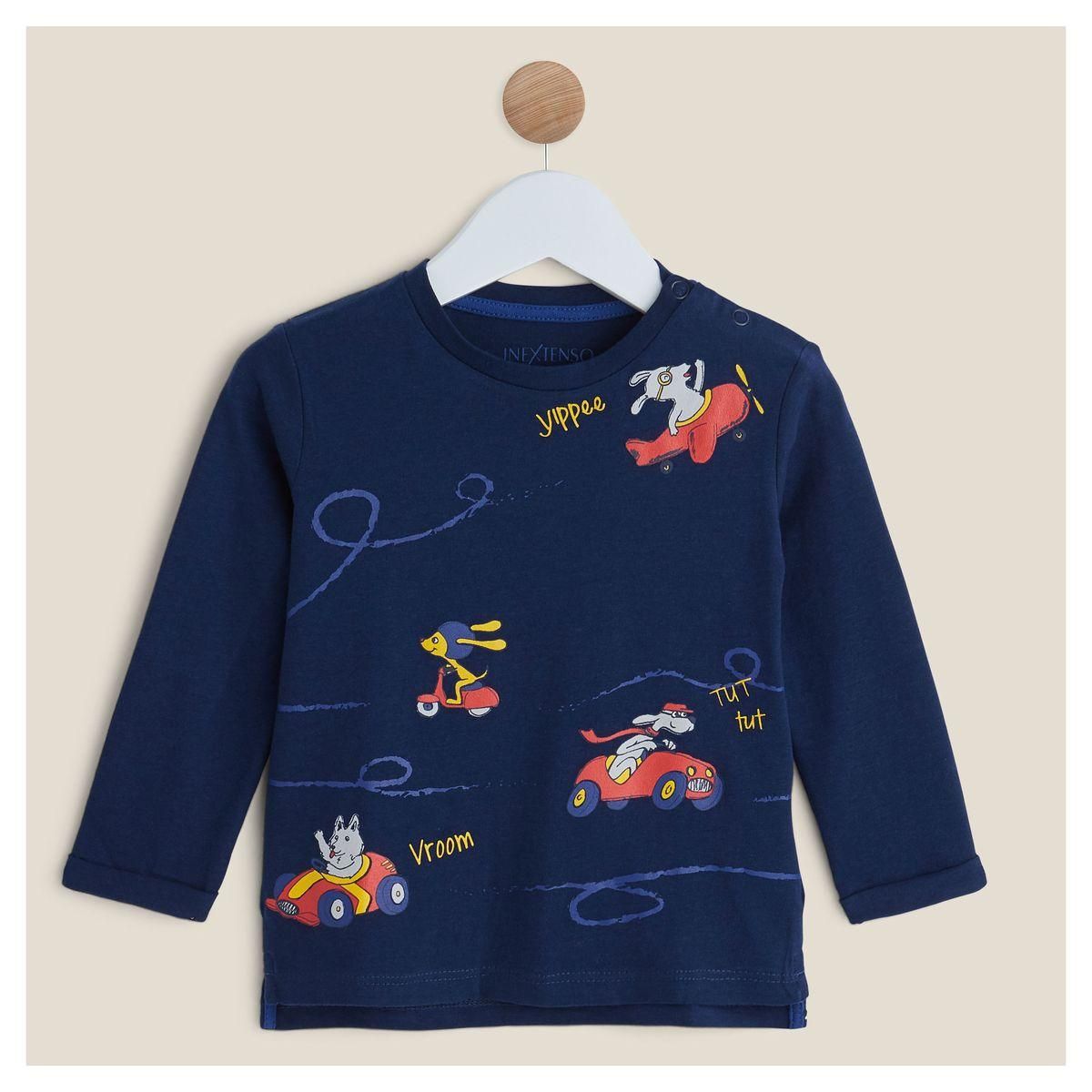 IN EXTENSO T-shirt manches longues bébé garçon