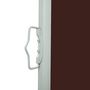 Voir la diapositive 4 : VIDAXL Auvent lateral retractable de patio 140x600 cm Marron